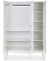 Childhome Armadio Bianco Romantic a 3 Ante Armadi