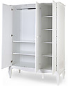 Childhome Armadio Bianco Romantic a 3 Ante Armadi