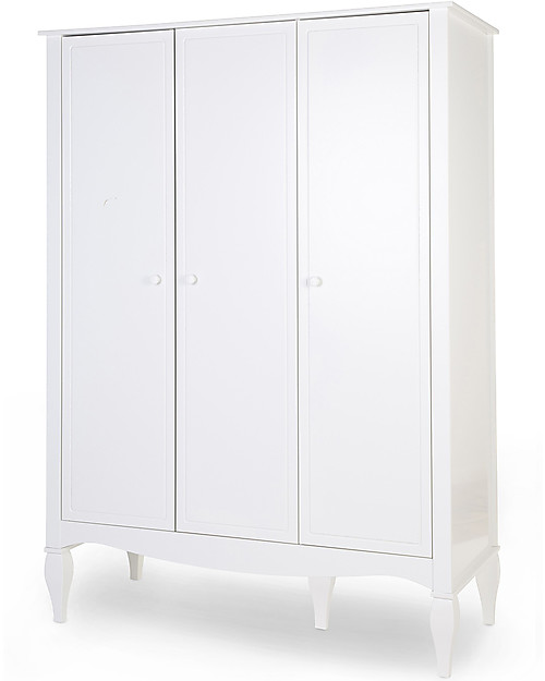 Childhome Armadio Bianco Romantic a 3 Ante Armadi