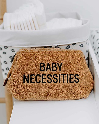 Childhome Baby Necessities Beauty Case - Teddy Beige Borse Cambio e Accessori