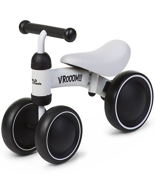 Childhome Balance Baby Bike Vroom - Bianco Biciclette senza Pedali