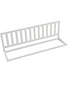Childhome Barriera Letto in Legno di Faggio Bianco - 120 cm Barriere Letto