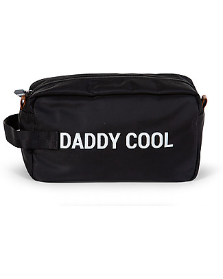 Childhome Beauty Case Daddy Cool - Nero/Bianco Trousse & Pochette