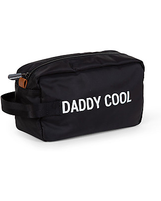 Childhome Beauty Case Daddy Cool - Nero/Bianco Trousse e Pochette