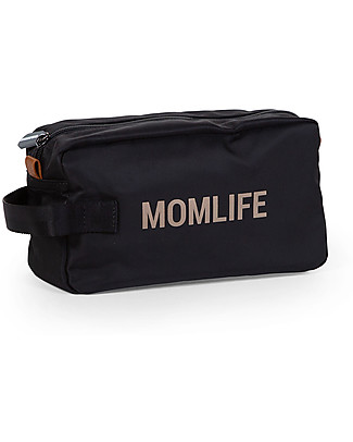 Childhome Beauty Case Momlife - Nero/Oro Trousse & Pochette