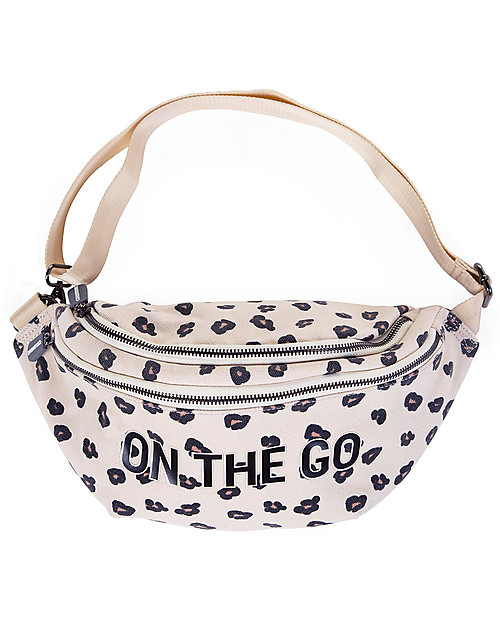 Childhome Borsa Marsupio On The Go - Leopardato Marsupi