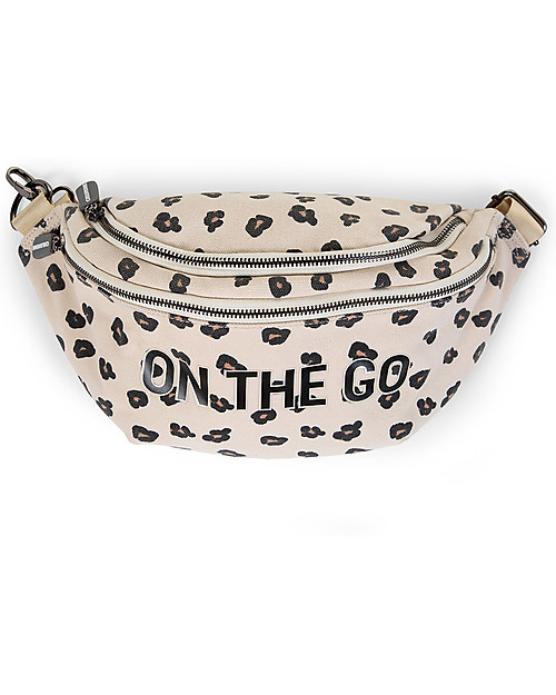 Childhome Borsa Marsupio On The Go - Leopardato Marsupi