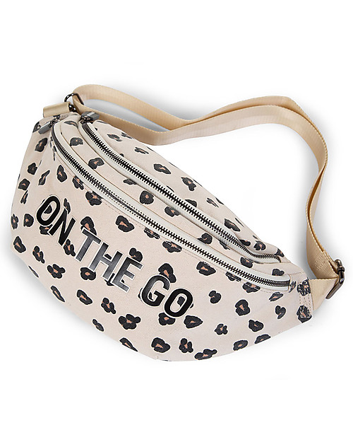 Childhome Borsa Marsupio On The Go - Leopardato Marsupi