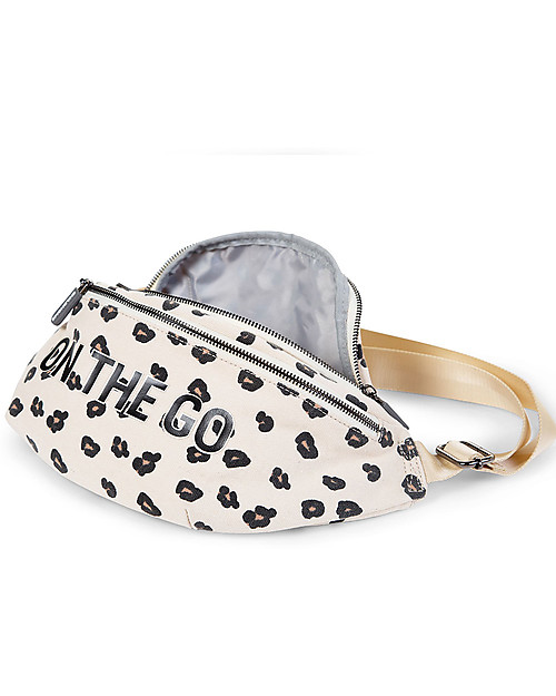 Childhome Borsa Marsupio On The Go - Leopardato Marsupi