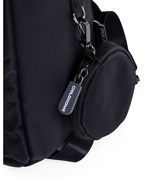 Childhome Borsa Scuola - My School Bag - Black Gold - 39 x 31 x 12 cm - con Copertura Antipioggia Zaini Scuola