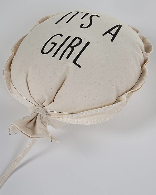 Childhome Canvas Balloon Deco 'Girl' 35X26X8 Decorazioni da Parete