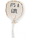 Childhome Canvas Balloon Deco 'Girl' 35X26X8 Decorazioni da Parete