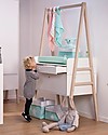 Childhome Cassettiera/Fasciatoio Convertibile Nordic Acacia, Bianco - Si trasforma in scrivania! Cassettiere