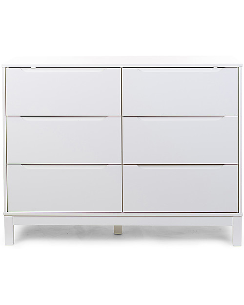 Childhome Cassettiera Grande Jota - 6 Cassetti + Fasciatoio Cassettiere