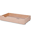 Childhome Cassettone per Lettino con Sbarre in Legno di Faggio 60 x 120 cm, Legno naturale Lettini con Sbarre