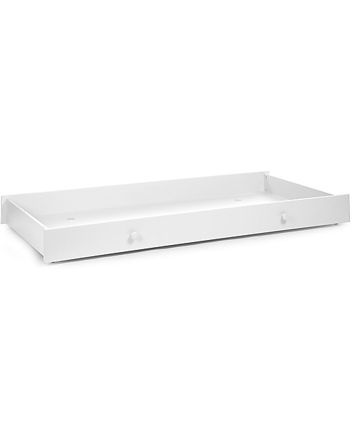 Childhome Cassettone per Letto Singolo Flemish, Bianco - 90 x 200 cm Letti Singoli