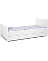 Childhome Cassettone per Letto Singolo Flemish, Bianco - 90 x 200 cm Letti Singoli