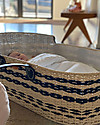 Childhome Cesta Portabebè Moses Natural con Materasso + Rivestimento + Maniglie - 84x45 cm Culle e Ceste