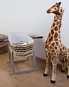 Childhome Cesta Portabebè Moses Natural con Materasso + Rivestimento + Maniglie - 84x45 cm Culle e Ceste