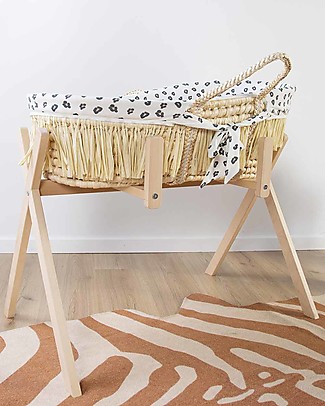 Childhome Cesta Portabèbè Moses con Materasso - Rafia di Granturco Culle e Ceste