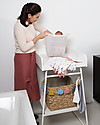 Childhome Cesto Portaoggetti con Nappe, 32 x 32 x 30 cm Contenitori Portaoggetti