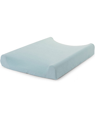 Childhome Coprifasciatoio in Cotone Tricot - Celeste Pastello Lenzuola