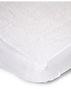 Childhome CopriMaterasso Impermeabile con Angoli 140x70 cm - Bianco Materassi