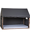 Childhome Cover per Struttura Letto Casetta Childhome - Antracite - 200 x 90 cm Letti Montessoriani