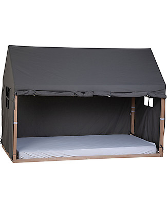 Childhome Cover per Struttura Letto Casetta Childhome - Antracite - 90x200 cm Letti Singoli