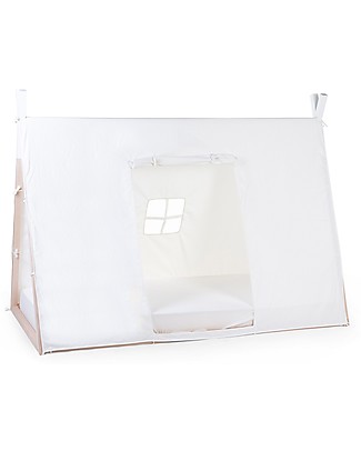 Childhome Cover per Struttura Letto Tipi Childhome, Bianco - 90 x 200 cm Letti Montessoriani