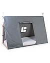 Childhome Cover per Struttura Letto Tipi Childhome - Grigio  - 200 x 90 cm Letti Montessoriani