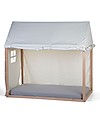 Childhome Cover Tipi per Struttura Letto Casetta Childhome - Bianco  - 140x70 cm Letti Singoli