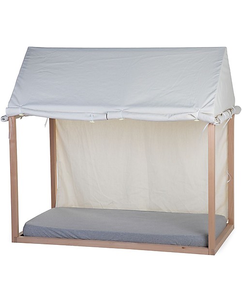 Childhome Cover Tipi per Struttura Letto Casetta Childhome - Bianco  - 140x70 cm Letti Singoli