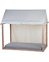 Childhome Cover Tipi per Struttura Letto Casetta Childhome - Bianco  - 140x70 cm Letti Singoli