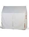 Childhome Cover Tipi per Struttura Letto Casetta Childhome - Bianco  - 140x70 cm Letti Singoli