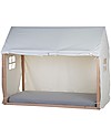 Childhome Cover Tipi per Struttura Letto Casetta Childhome - Bianco  - 200 x 90 cm Letti Singoli