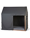 Childhome Cover Tipi per Struttura Letto Casetta ChildWood - Grigio Scuro  - 70 x 140 cm Letti Montessoriani