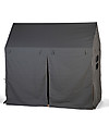 Childhome Cover Tipi per Struttura Letto Casetta ChildWood - Grigio Scuro  - 70 x 140 cm Letti Montessoriani