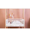 Childhome Culla Evolutiva Tipi con Appendiabiti - 90x50 cm - Legno di Faggio Culle e Ceste