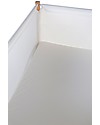 Childhome Culla Evolux in Legno e Retina Traspirante, Natural/Bianco - 50x90 cm Culle e Ceste