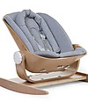Childhome Cuscino con Riduttore per Sdraietta WoodRock - Grigio Accessori per Seggioloni