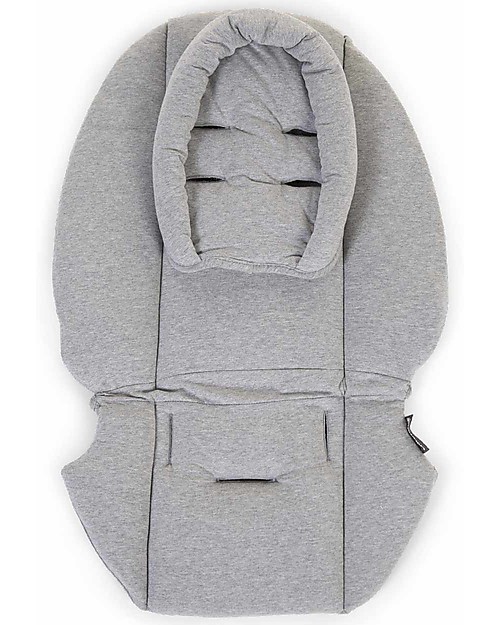 Childhome Cuscino con Riduttore per Sdraietta WoodRock - Grigio Accessori per Seggioloni