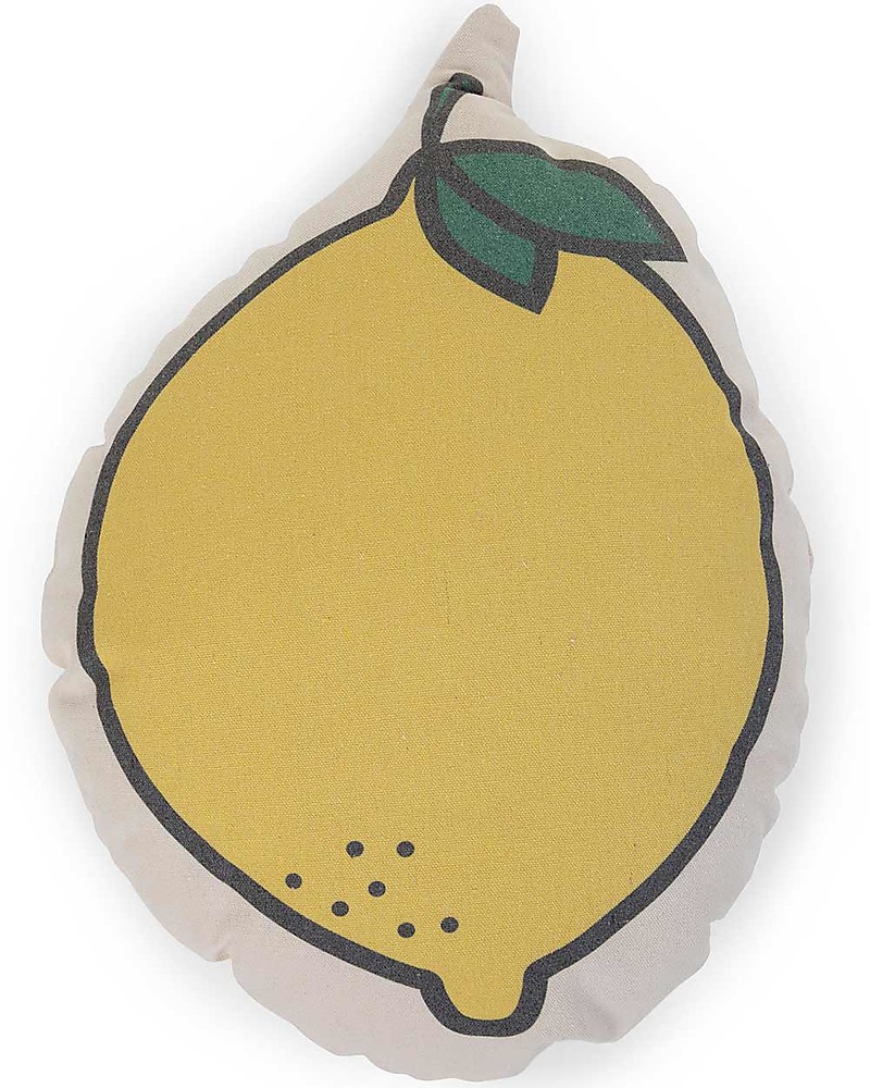 Konges Slojd Cuscino da Viaggio per Bambini - Lemon - 100% Cotone Bio  unisex (bambini)