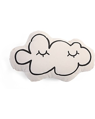 Childhome Cuscino in Cotone a Forma di Nuvoletta - 28 x 10 x 41 cm Cuscini Arredo_
