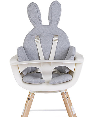 Childhome Cuscino per Seggiolone Coniglietto - Grigio Seggioloni Pappa