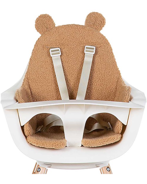 Childhome Cuscino per Seggiolone Evolutivo Evolu2 e Evolu One.80 - Teddy Beige Accessori per Seggioloni