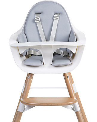 Childhome Cuscino per Seggiolone Evolutivo Evolu2 e Evolu One.80° - Grigio Seggioloni