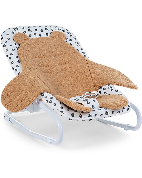 Childhome Cuscino Universale Orsacchiotto - Beige - Con magneti per agganciare le zampine! Accessori per Seggioloni