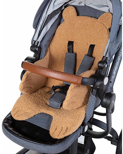 Childhome Cuscino Universale Orsacchiotto - Beige - Con magneti per agganciare le zampine! Accessori per Seggioloni