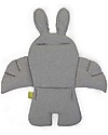 Childhome Cuscino Universale per Seggiolone Coniglietto - Grigio Accessori per Seggioloni